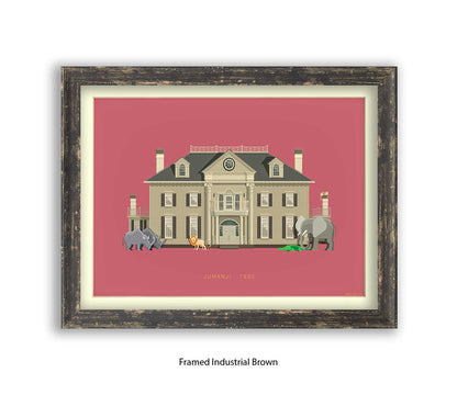 Jumanji - 1995 - House - Fred Birchal Art Print