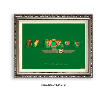 Lord of The Rings - House - Fred Birchal Art Print