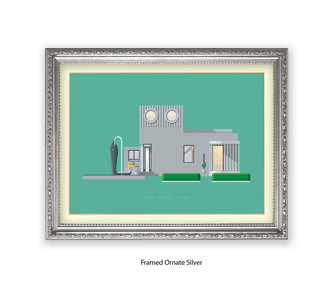 Mon Oncle - 1958 - House - Fred Birchal Art Print