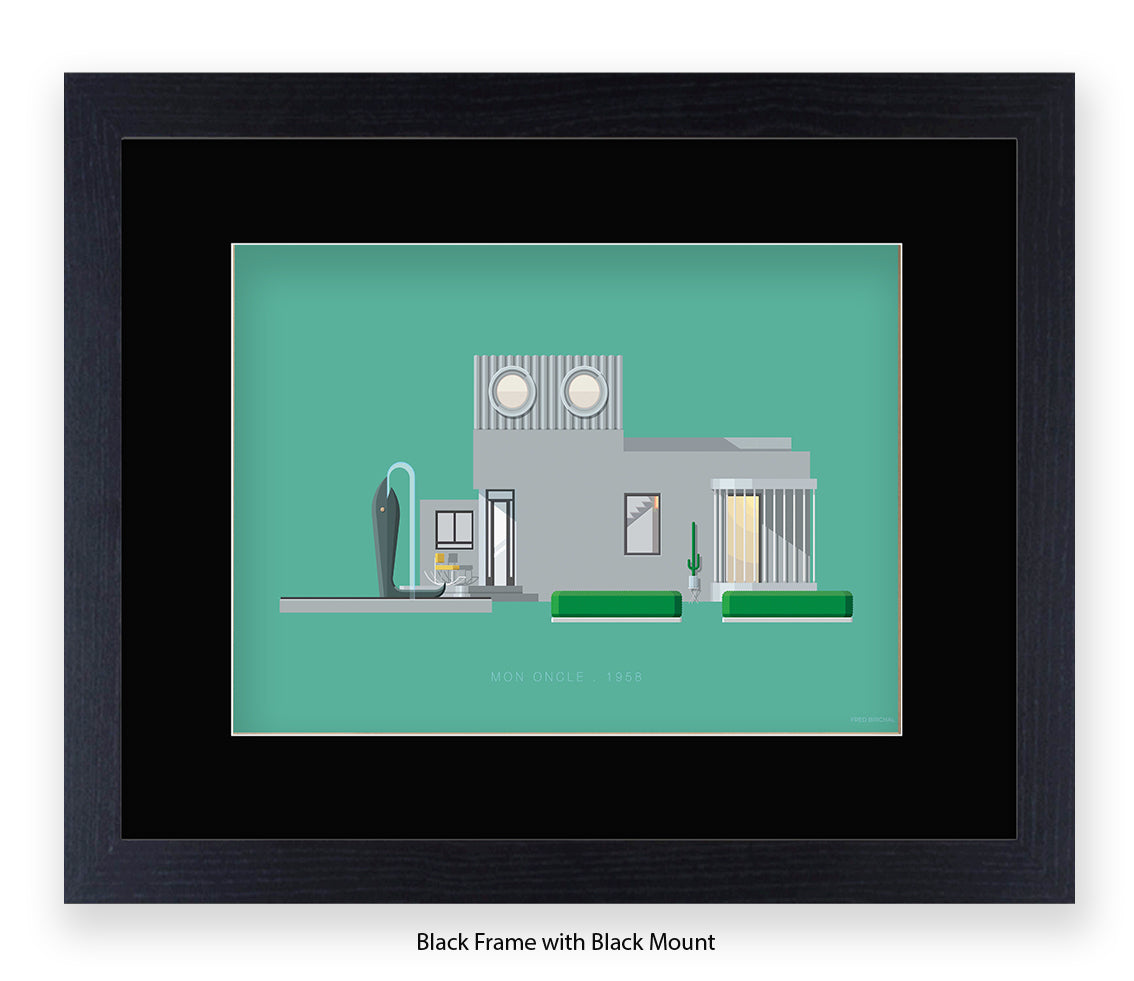 Mon Oncle - 1958 - House - Fred Birchal Art Print