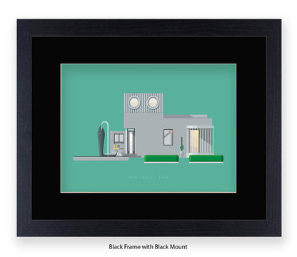 Mon Oncle - 1958 - House - Fred Birchal Art Print