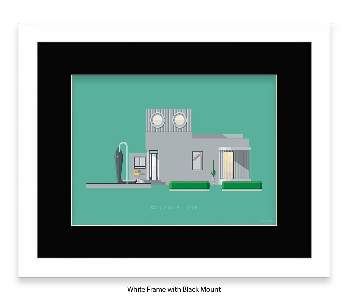Mon Oncle - 1958 - House - Fred Birchal Art Print