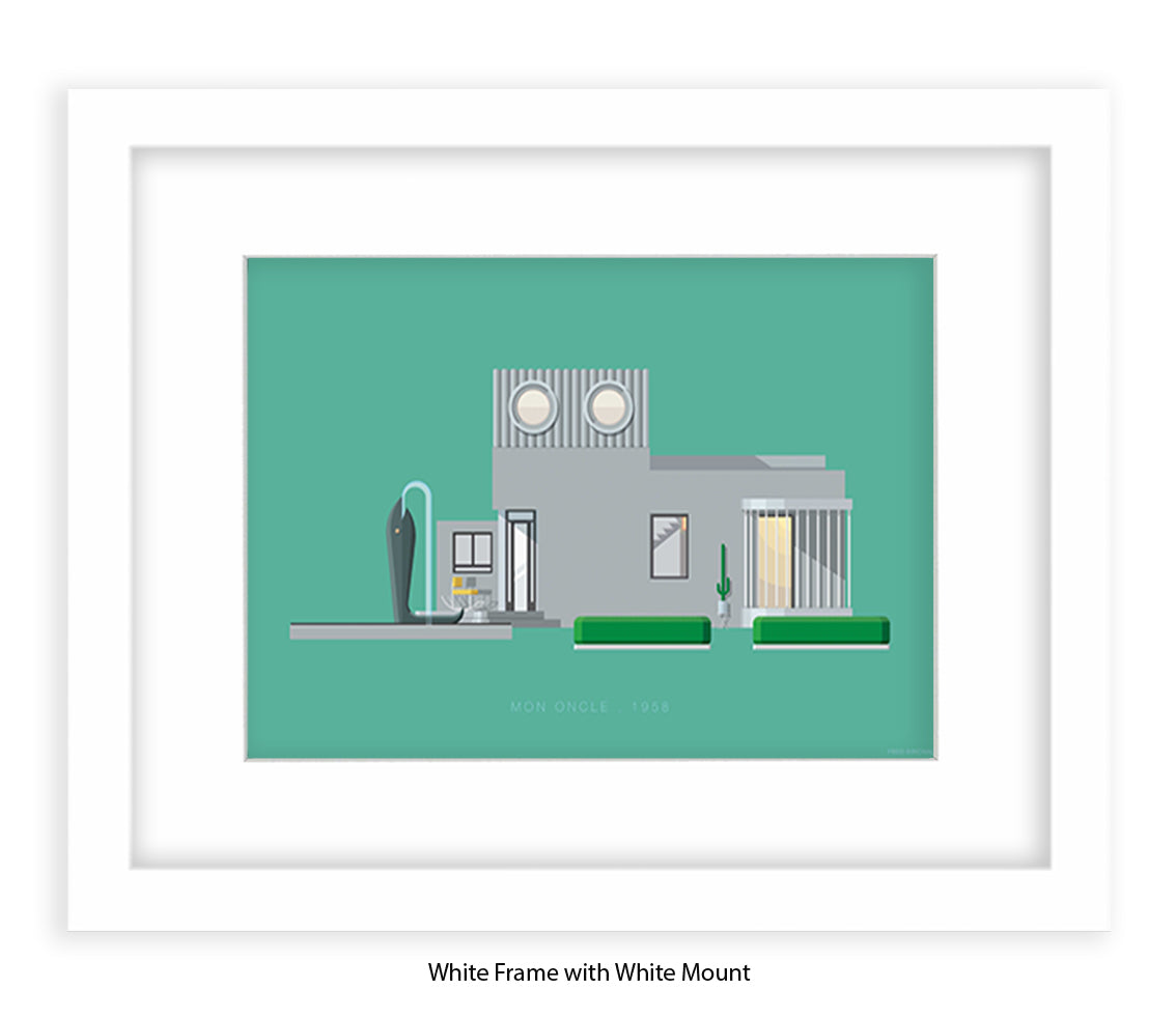 Mon Oncle - 1958 - House - Fred Birchal Art Print