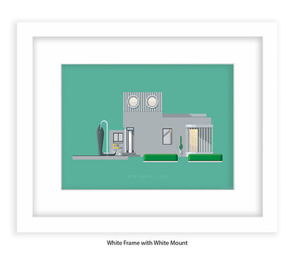 Mon Oncle - 1958 - House - Fred Birchal Art Print
