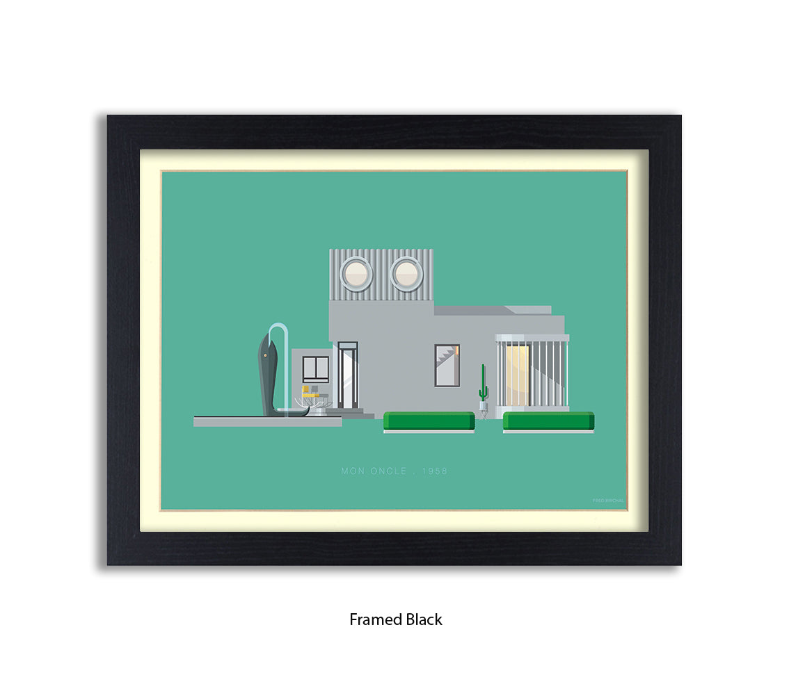 Mon Oncle - 1958 - House - Fred Birchal Art Print
