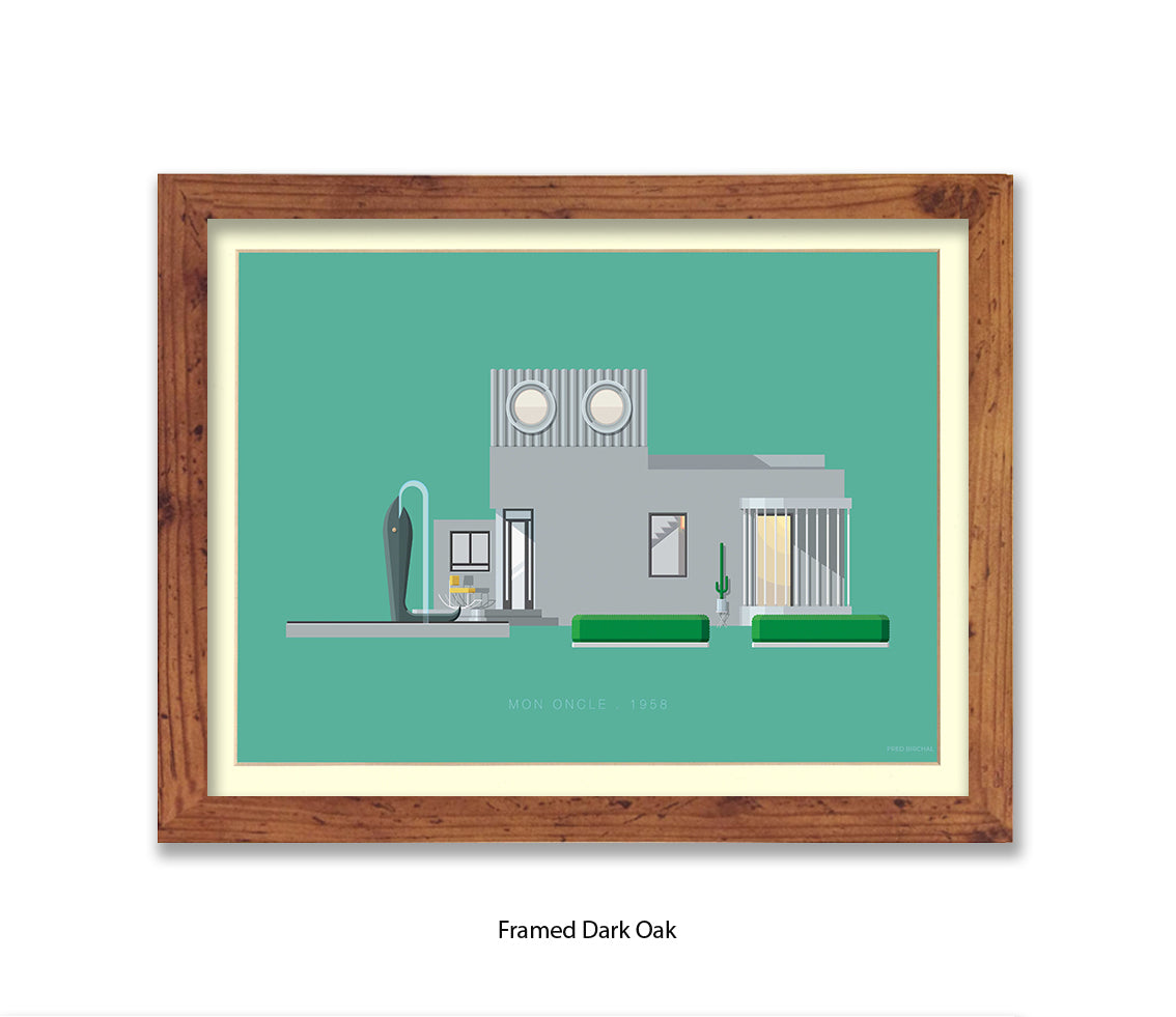 Mon Oncle - 1958 - House - Fred Birchal Art Print