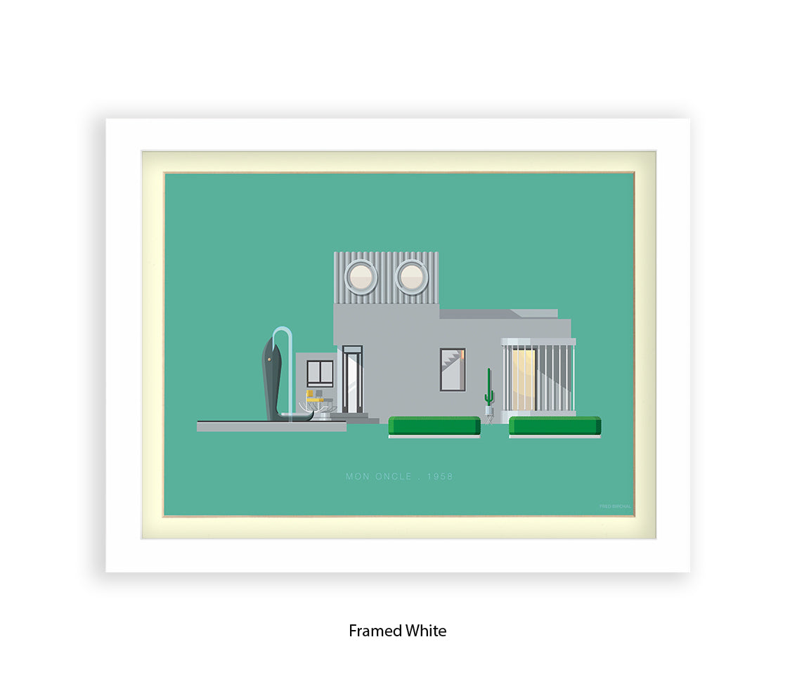 Mon Oncle - 1958 - House - Fred Birchal Art Print