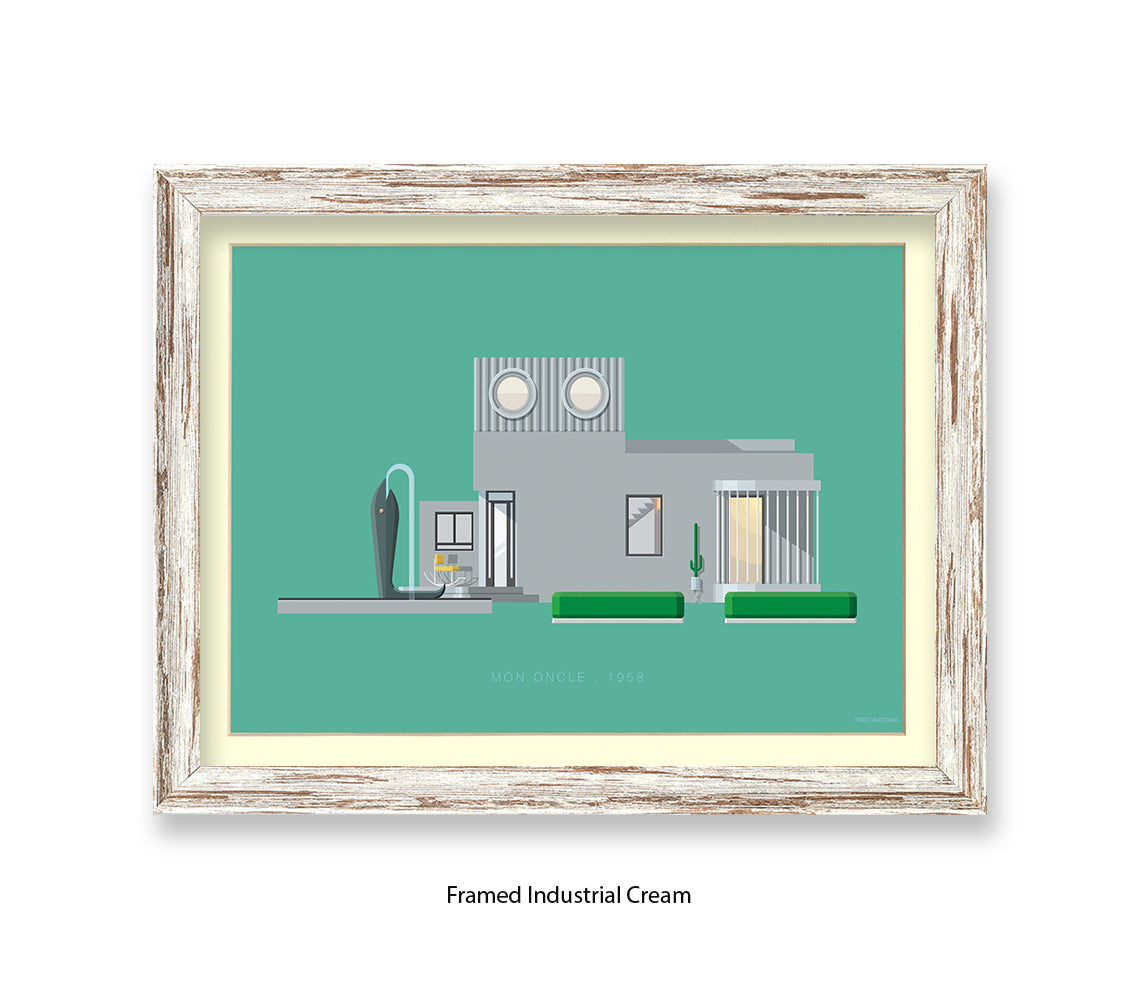Mon Oncle - 1958 - House - Fred Birchal Art Print