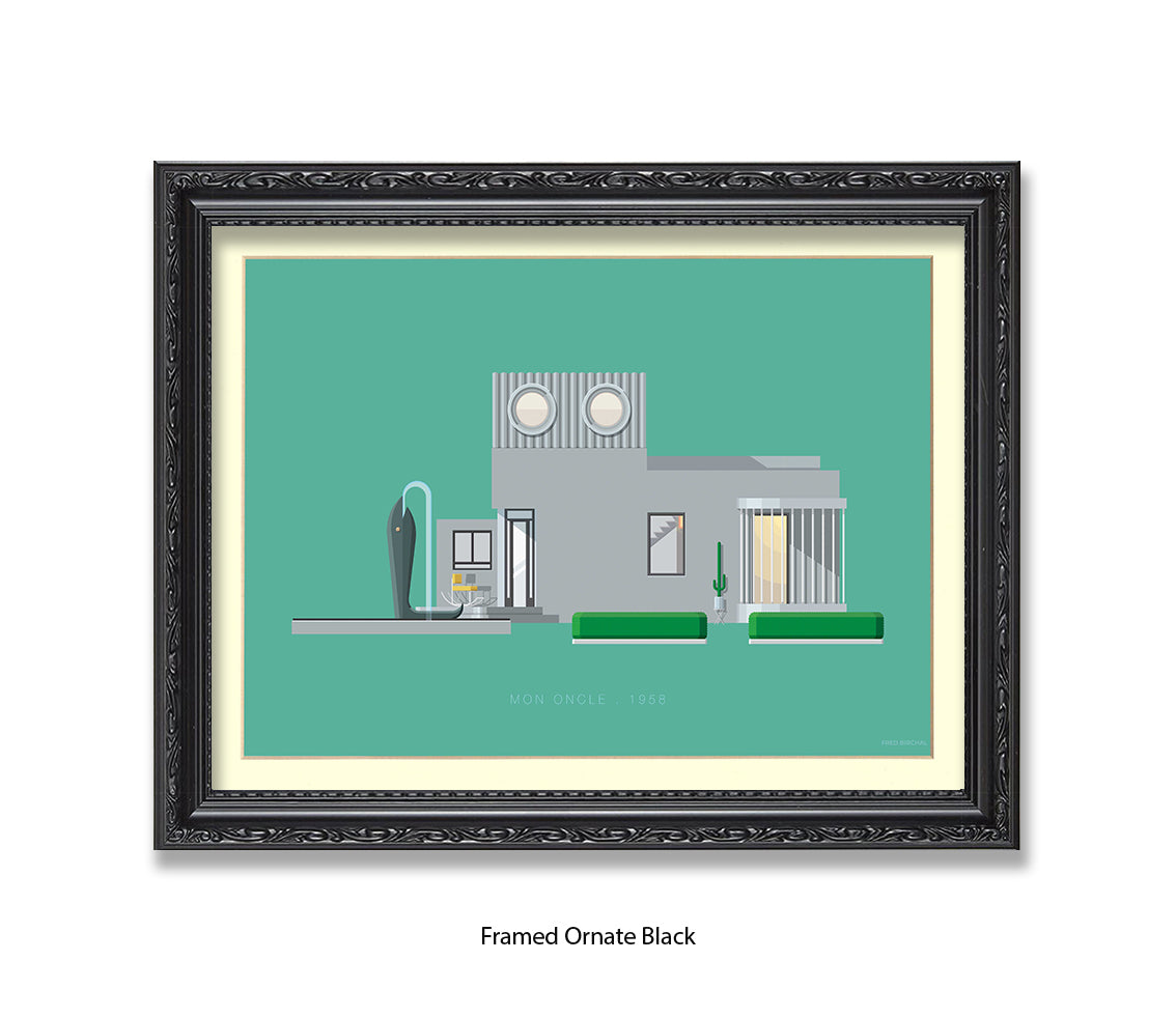 Mon Oncle - 1958 - House - Fred Birchal Art Print
