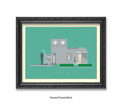 Mon Oncle - 1958 - House - Fred Birchal Art Print