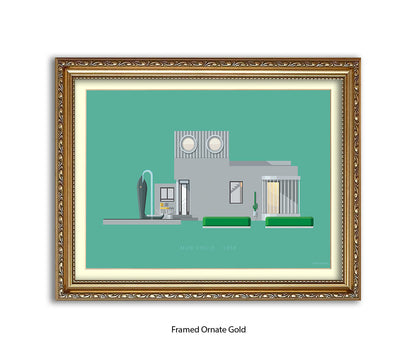 Mon Oncle - 1958 - House - Fred Birchal Art Print