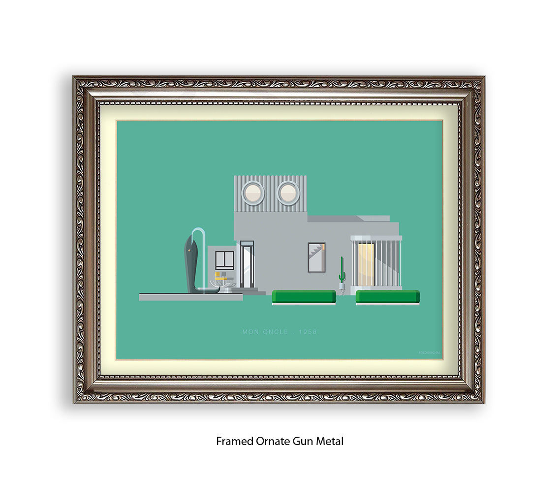 Mon Oncle - 1958 - House - Fred Birchal Art Print