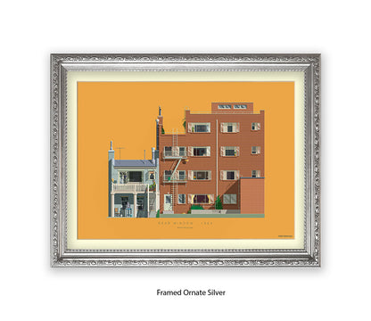 Rear Window - Hitchcock - Fred Birchal Art Print
