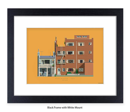 Rear Window - Hitchcock - Fred Birchal Art Print