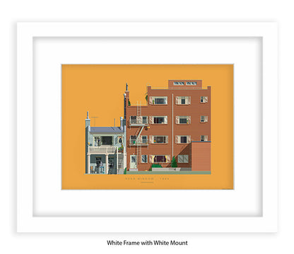 Rear Window - Hitchcock - Fred Birchal Art Print