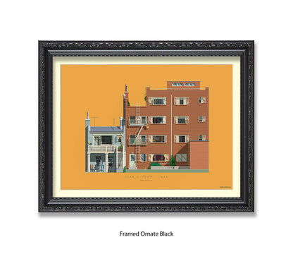 Rear Window - Hitchcock - Fred Birchal Art Print