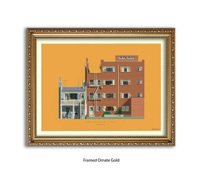 Rear Window - Hitchcock - Fred Birchal Art Print
