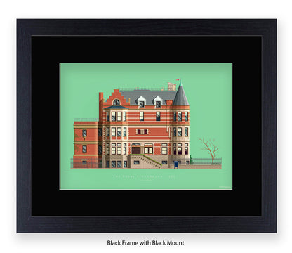 Royal Tenenbaums - Fred Birchal Art Print