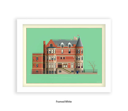 Royal Tenenbaums - Fred Birchal Art Print