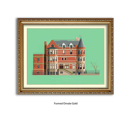 Royal Tenenbaums - Fred Birchal Art Print