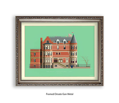 Royal Tenenbaums - Fred Birchal Art Print