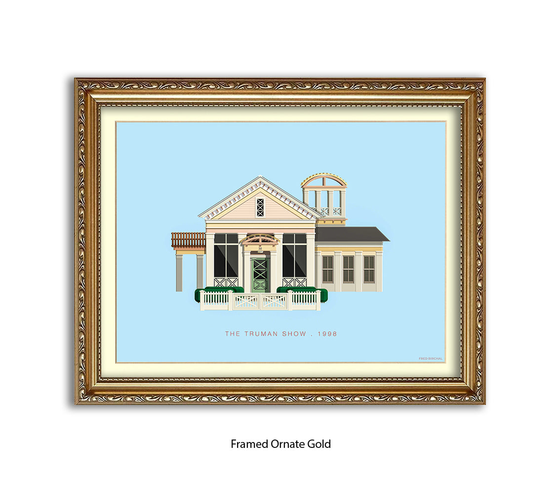 Truman Show - Fred Birchal Art Print
