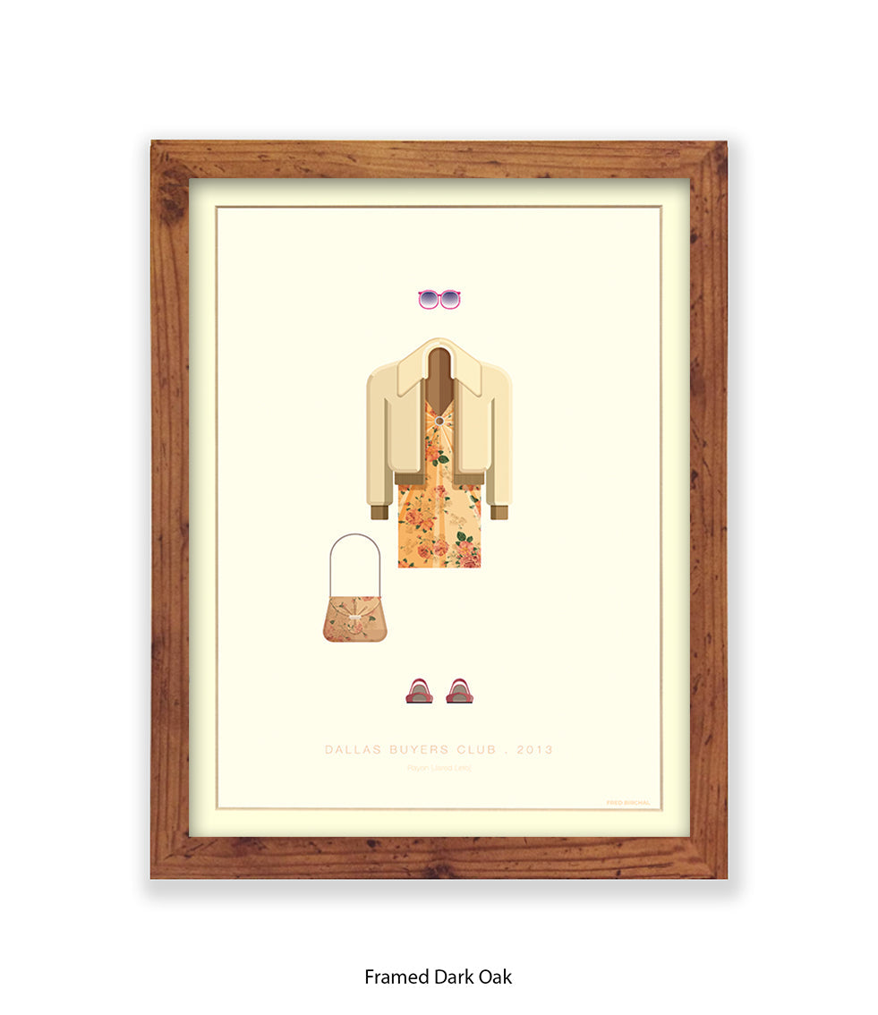 Dallas Buyers Club Rayon Fred Birchal Art Print