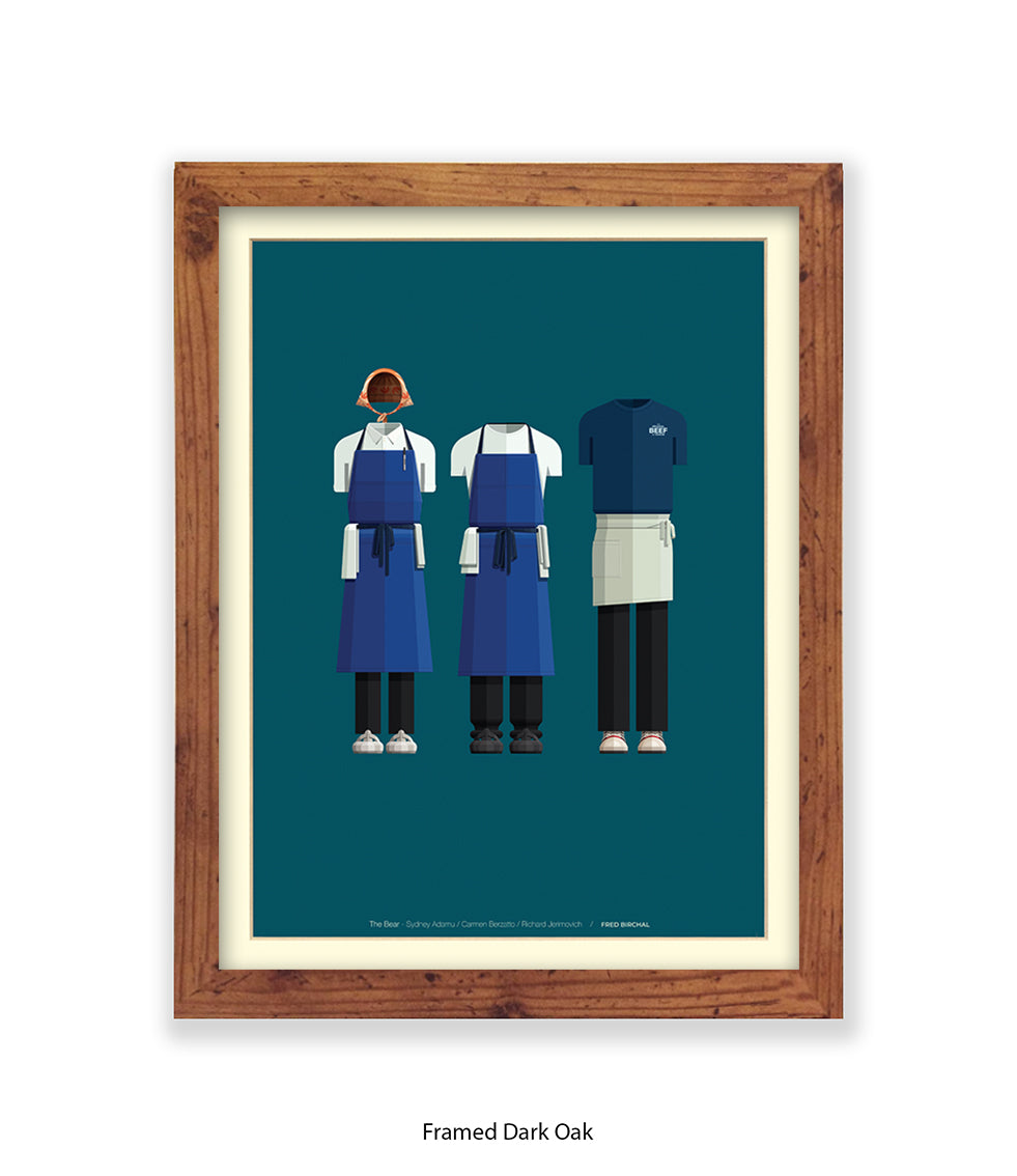 The Bear Fred Birchal Art Print