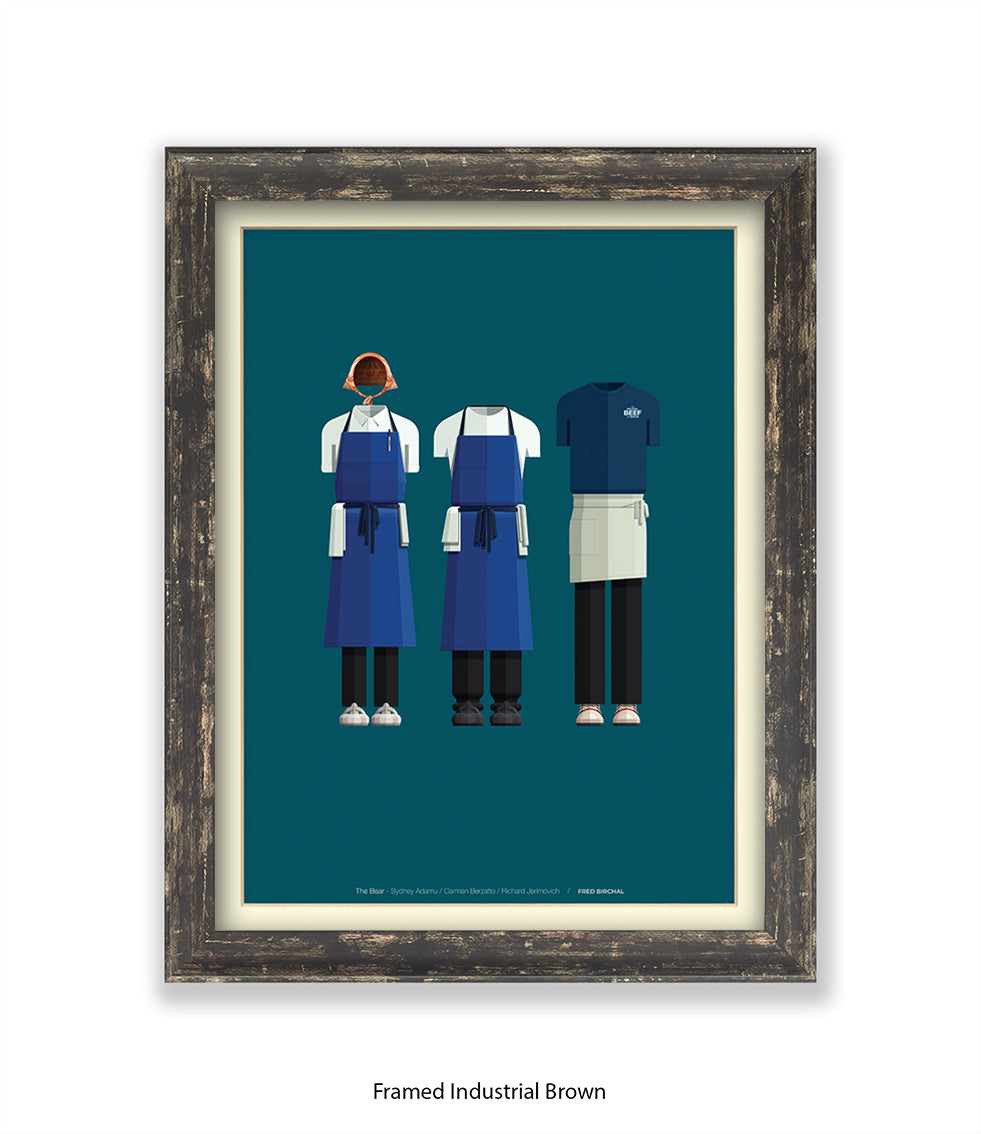 The Bear Fred Birchal Art Print