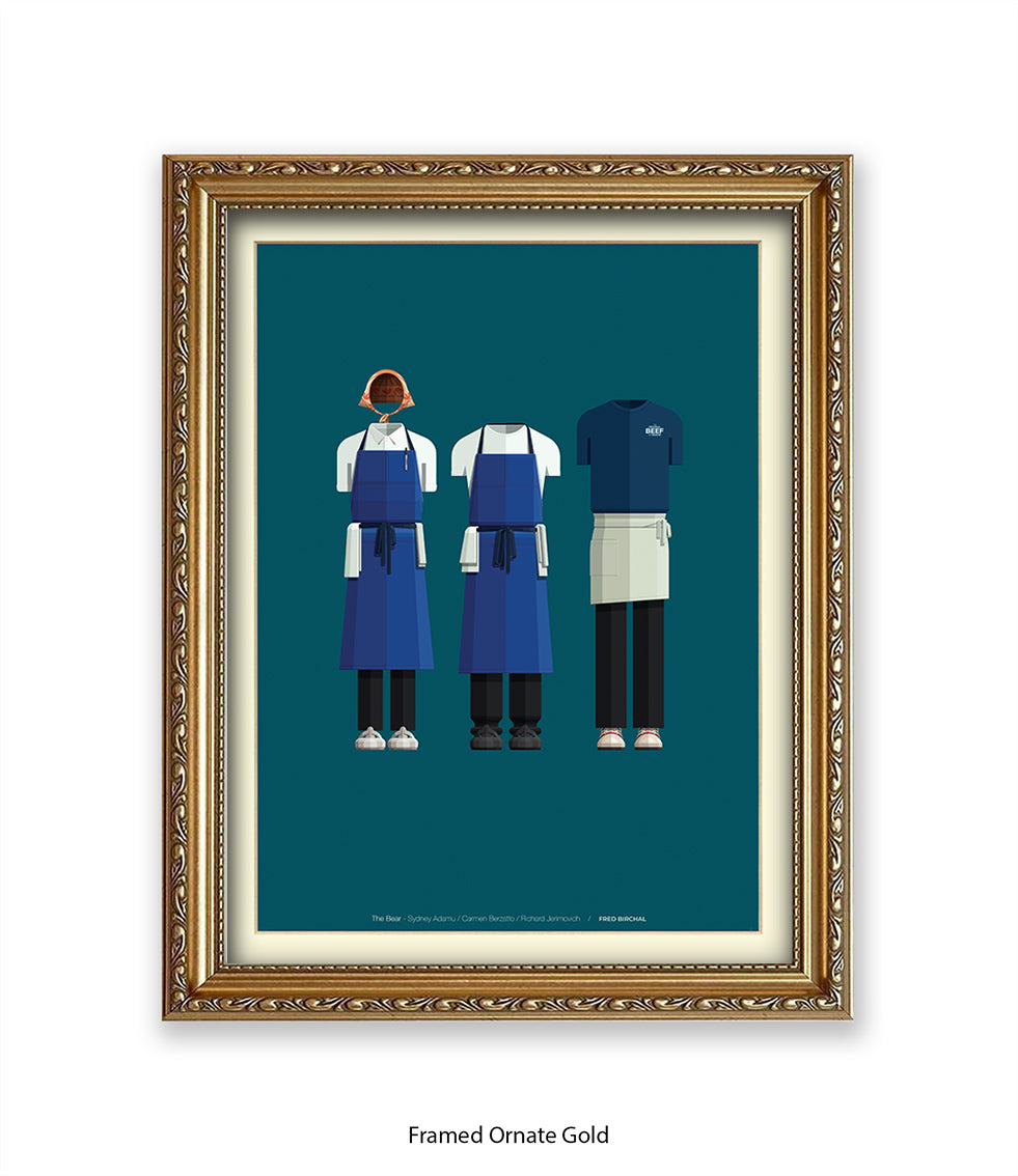 The Bear Fred Birchal Art Print