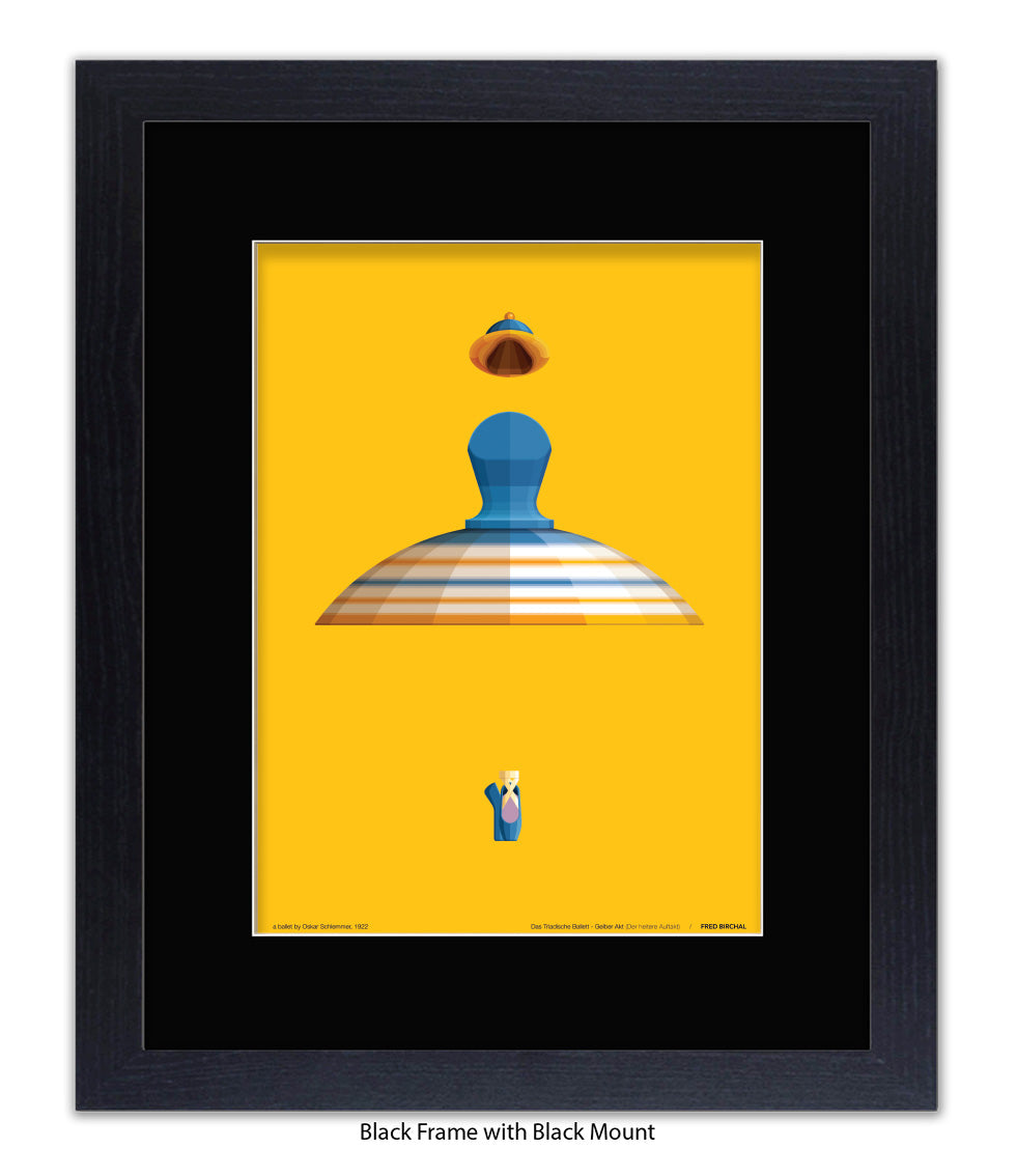 Triadische Ballet 1970-I - Fred Birchal - Art Print