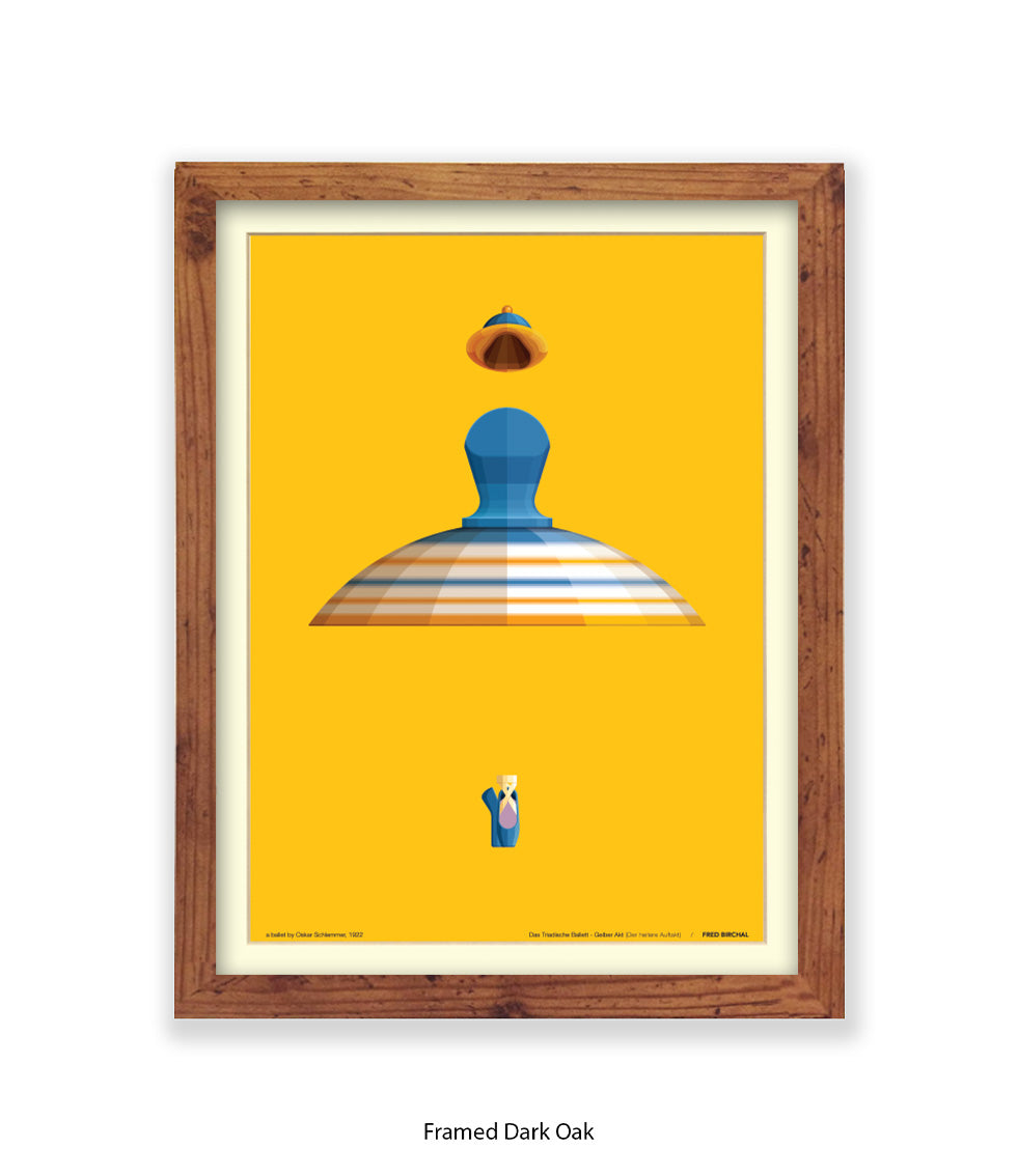 Triadische Ballet 1970-I - Fred Birchal - Art Print