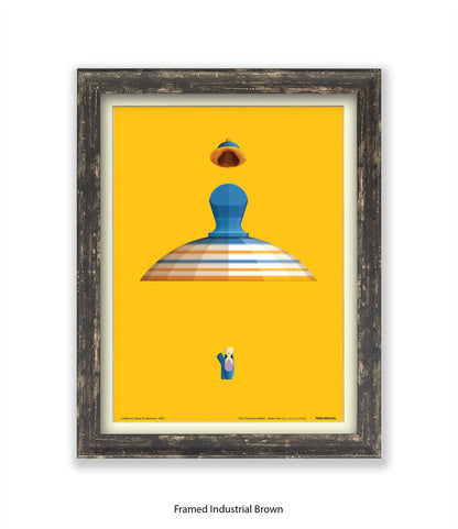 Triadische Ballet 1970-I - Fred Birchal - Art Print