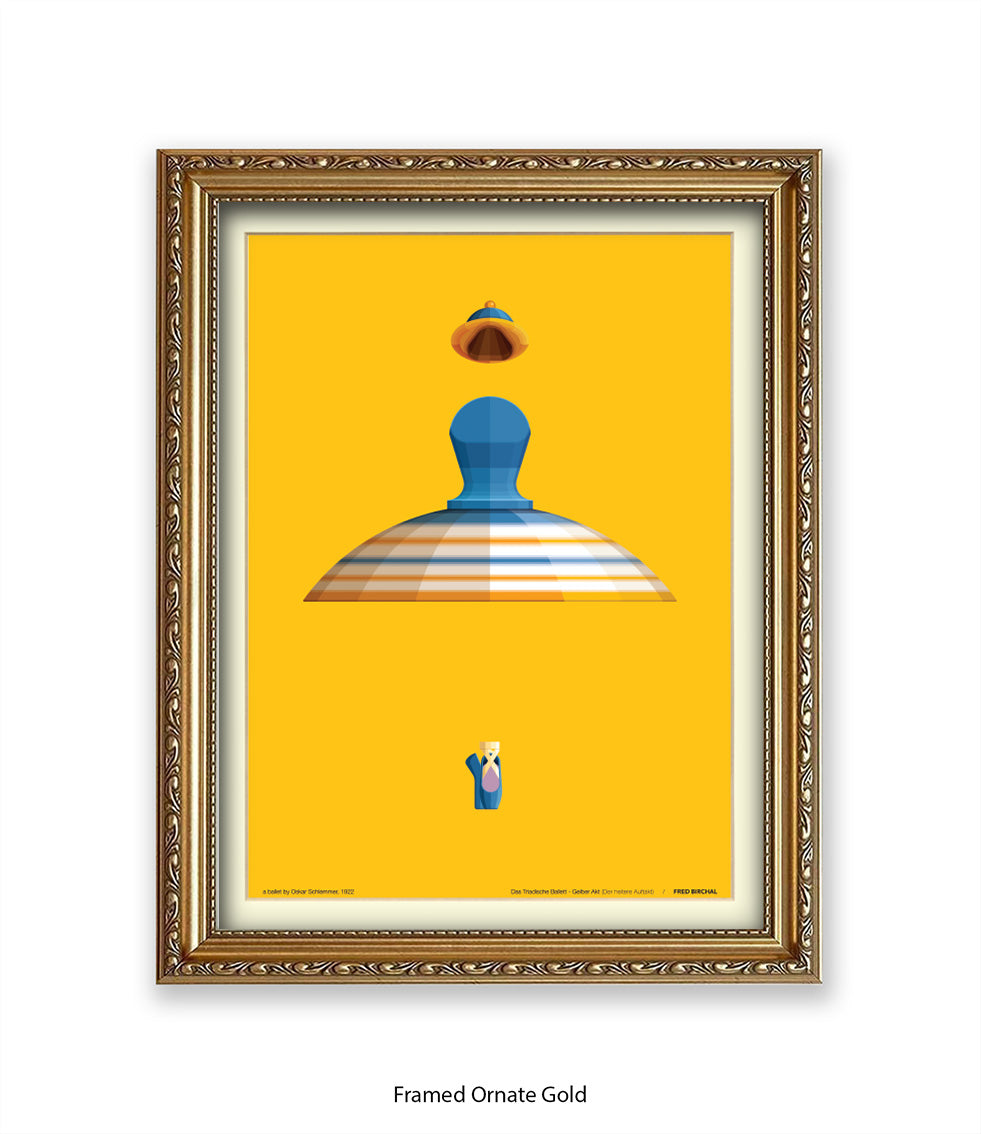 Triadische Ballet 1970-I - Fred Birchal - Art Print