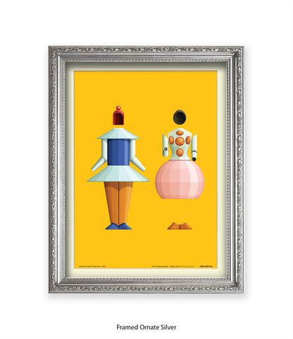 Triadische Ballet 1970-II - Fred Birchal - Art Print