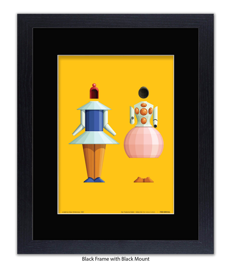 Triadische Ballet 1970-II - Fred Birchal - Art Print