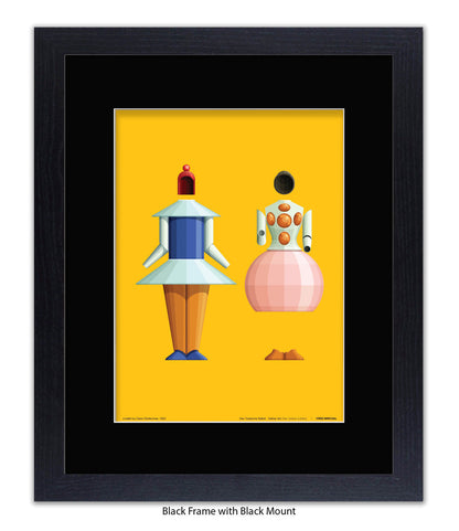 Triadische Ballet 1970-II - Fred Birchal - Art Print