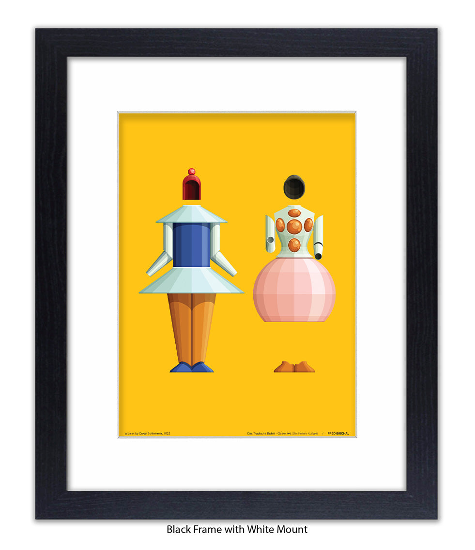 Triadische Ballet 1970-II - Fred Birchal - Art Print