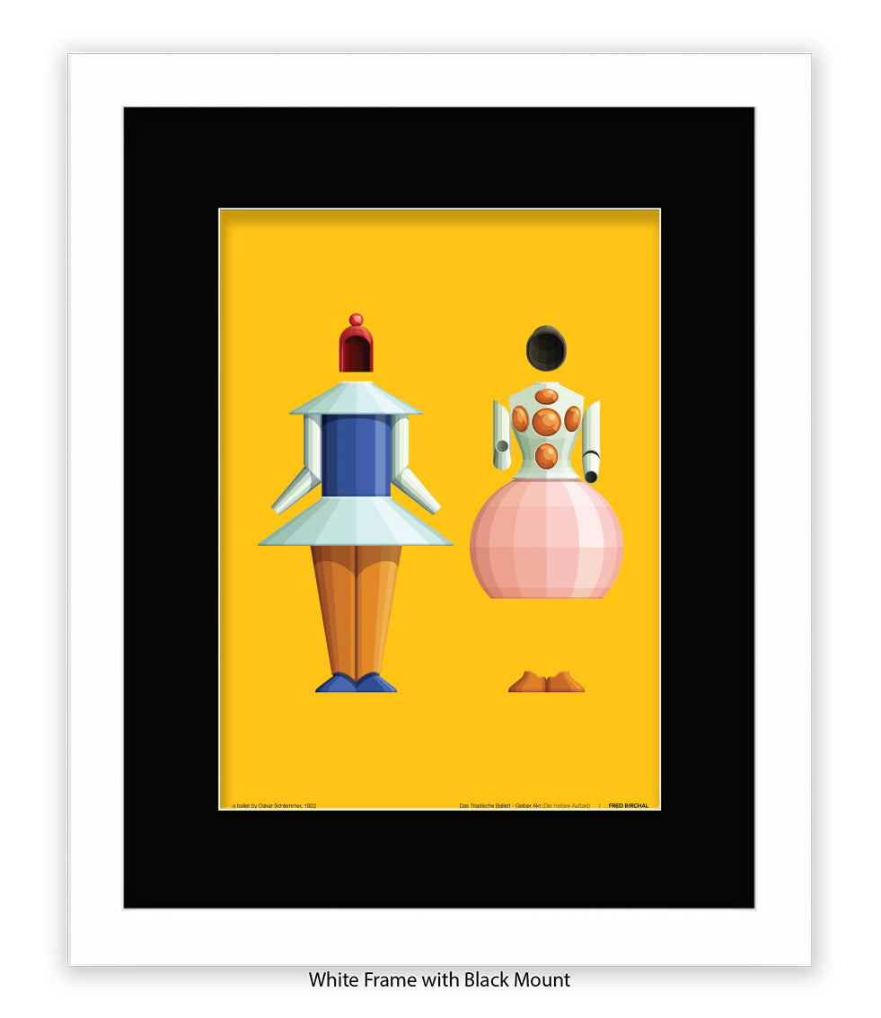 Triadische Ballet 1970-II - Fred Birchal - Art Print