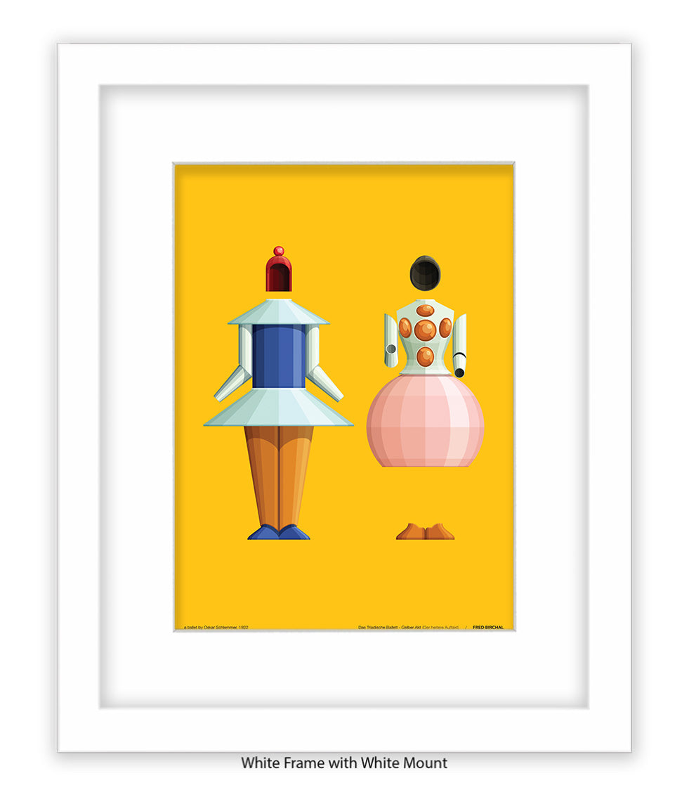 Triadische Ballet 1970-II - Fred Birchal - Art Print