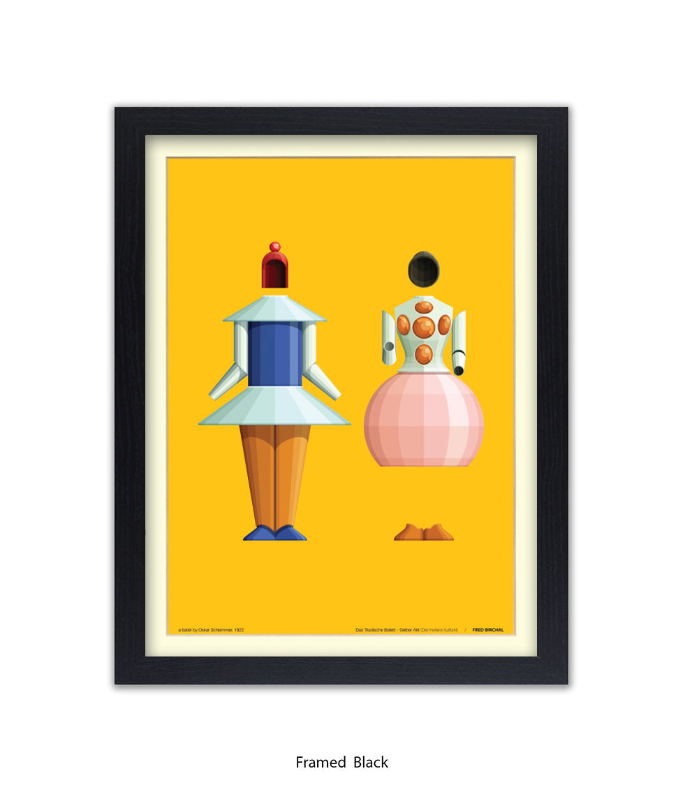 Triadische Ballet 1970-II - Fred Birchal - Art Print