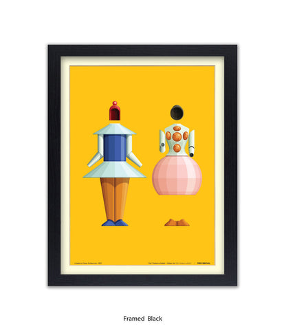 Triadische Ballet 1970-II - Fred Birchal - Art Print