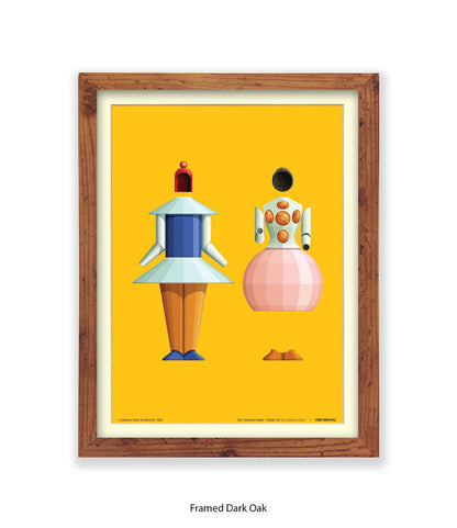 Triadische Ballet 1970-II - Fred Birchal - Art Print
