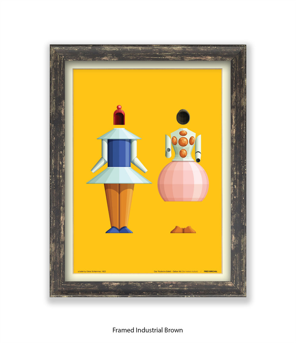 Triadische Ballet 1970-II - Fred Birchal - Art Print