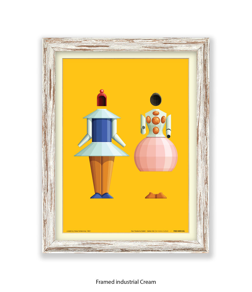 Triadische Ballet 1970-II - Fred Birchal - Art Print