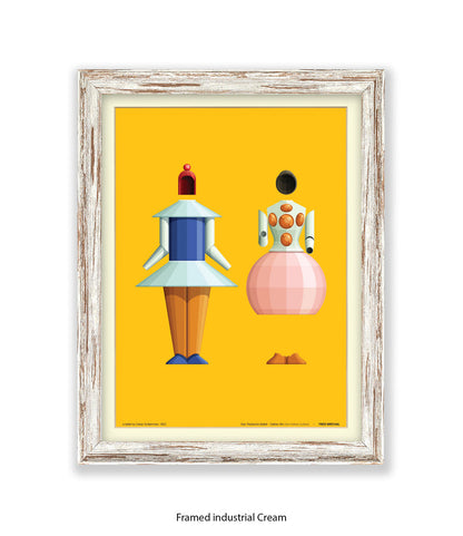 Triadische Ballet 1970-II - Fred Birchal - Art Print