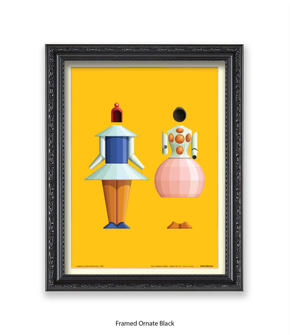 Triadische Ballet 1970-II - Fred Birchal - Art Print