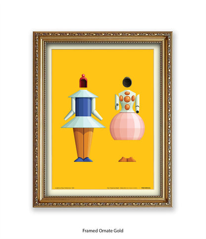 Triadische Ballet 1970-II - Fred Birchal - Art Print