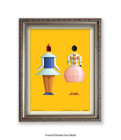 Triadische Ballet 1970-II - Fred Birchal - Art Print