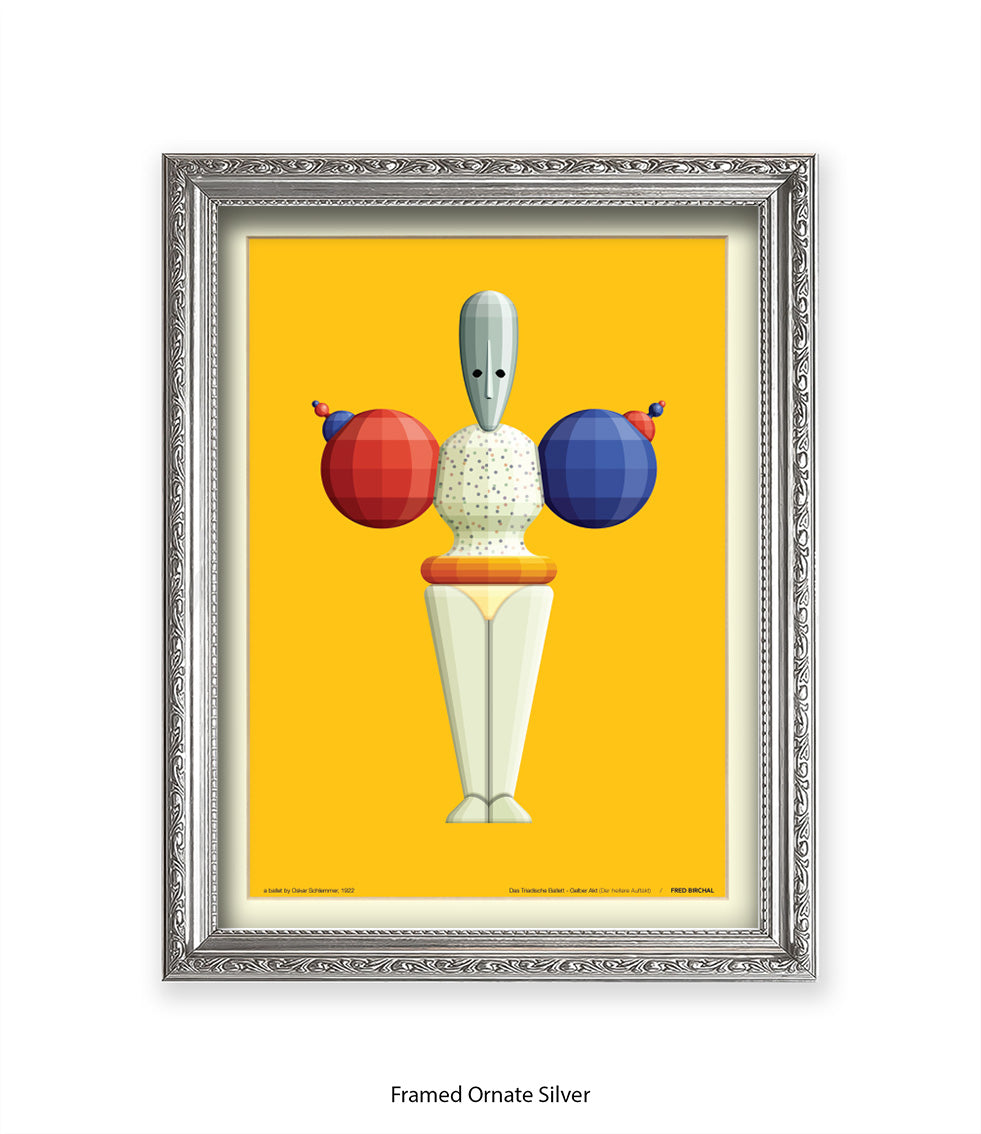 Triadische Ballet 1970-III - Fred Birchal - Art Print